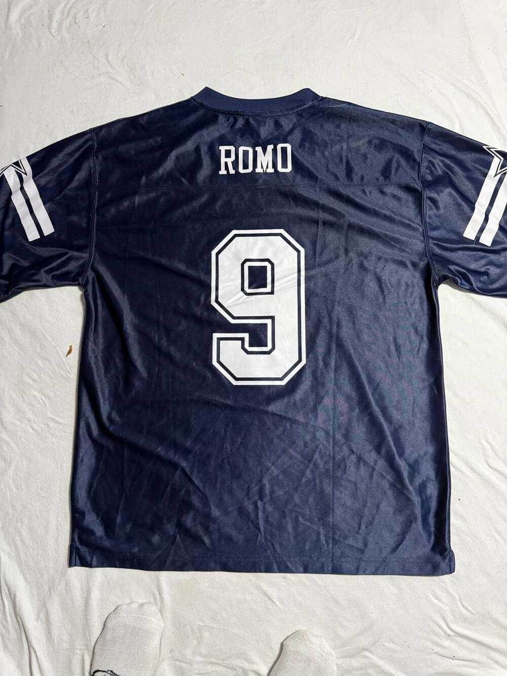 Cowboys Authentic Apparel Tony Romo #9 Dallas Cowboys Jersey Size L
